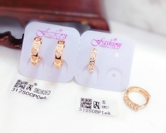 Irregular fine style earring