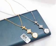 Exquisite popular style shiny necklace