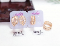 Dazzling shiny zircon earring