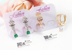 Irregular style fine earring