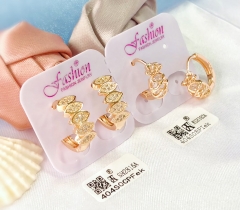 Irregular style dazzling earring