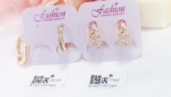 Simple hot sale style earring