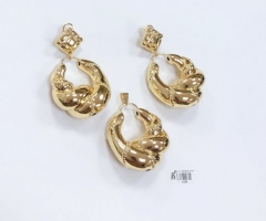 Smooth and full style exquisite earrings and pendants