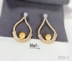 New style exquisite zircon earring