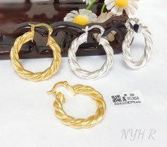 Twist curl model fashion earring