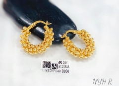 Beautiful hand-beaded earrings