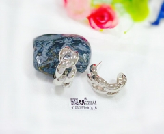 Hollow style smooth earring