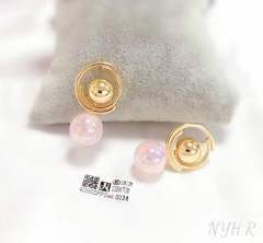 Pink pearl new style exquisite earring