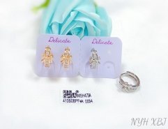 Bow style fashion earring