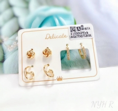 Smooth fine earring