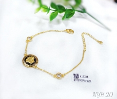 Classic fashion shiny gold/silver color hand chain