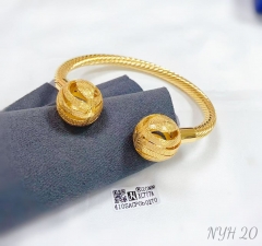 Hollow ball trendy bangle