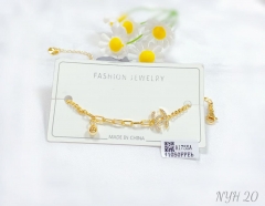 Fashion fine gold/silver color hand chain