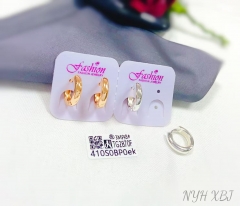 Simple style polishing earring