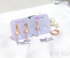 Simple style fine earring