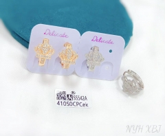 Crown model fine earring