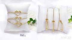 Infinite love fine style hand chain set