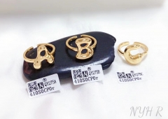 Customized name A/B/C glossy ring