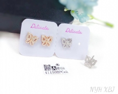 Butterfly model trendy stud earring