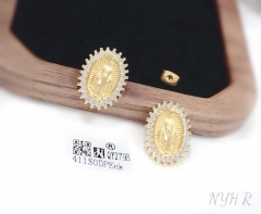 Character style fashion stud earring