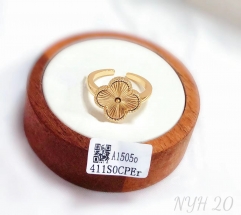 Four leaf clover model trendy ring