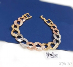 Hollow shiny fine bracelet