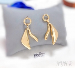 Polishing fine style pendant earring