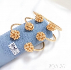 Beads style exquisite bangle set