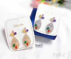 Sumptuous fashion pendant earring