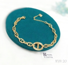 Glossy classic model gold/silver bracelet