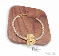 Customized name B model exquisite bracelet