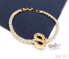 Customized name S model exquisite bracelet