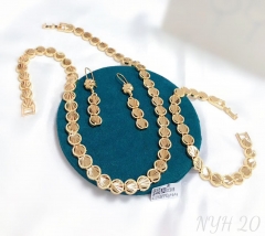 Shell shape polishing jewelry set