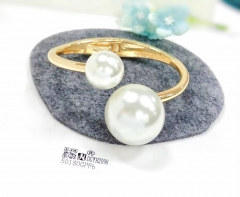 Large/little pearl fashion bangle