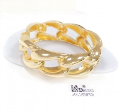 Polishing layering style bangle