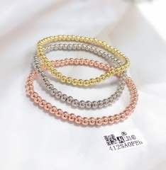 Polishing beads trendy bracelet set