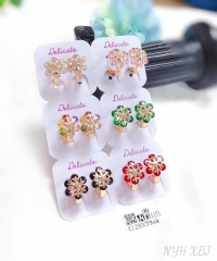 Snowflake exquisite shape earring