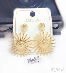 Sumflower model pendant exquisite earring