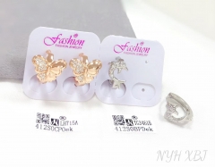 Butterfly/dolphin model elegant earring