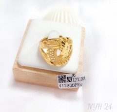 Classic double C style exquisite ring