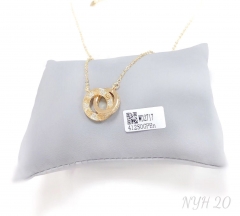 Classic hot sale shape gold/silver necklace