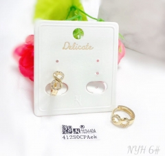 Infinite shape fine earring