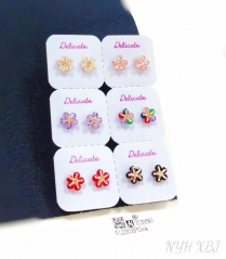 Exquisite popular stud earrings