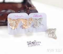 Fashion butterfly shaped earrings