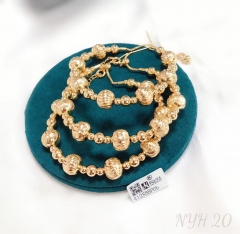 Exquisite ball style popular bracelet set