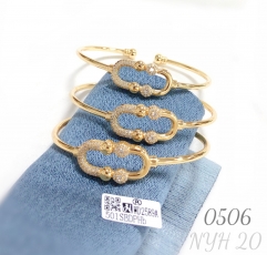 Hollow type trendy bangle set