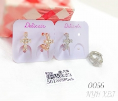 Cross style fashion earring