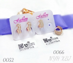 Fashion Jewelry Earring Micro Inlay Zircon