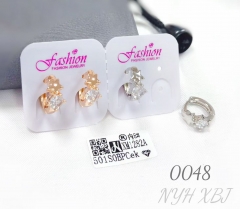 Wholesale Cubic Zirconia Earrings Fashion Jewelry