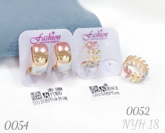 Exquisite Temperament Tricolor  Earrings